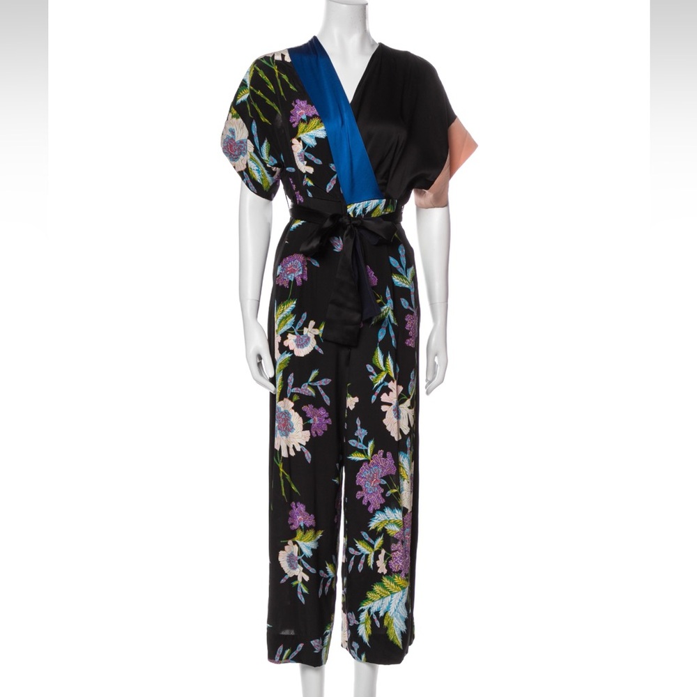 Silk Jumpsuit. DVF